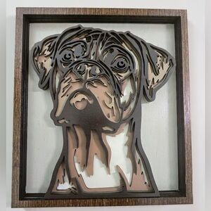 Boxer 3D Wall Art
